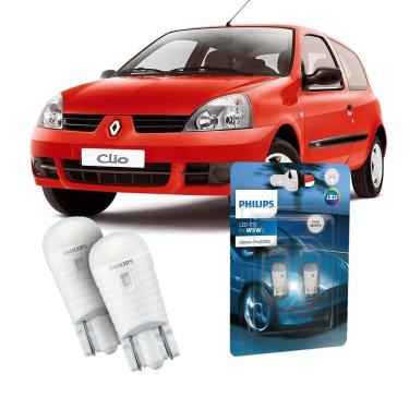 Imagem de Par Lâmpada Led Farolete Clio Philips Ultinon