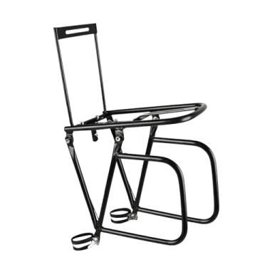 Imagem de Lljsszr Suporte Frontal, Bolsa de Bagagem, Suporte para Garfo, Suporte de Bagagem Fácil de Instalar para Porta-malas de Mountain Bike