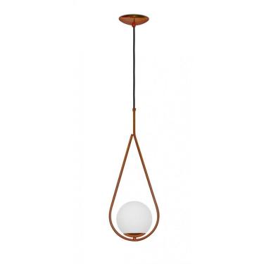 Imagem de Pendente Spotline Gota 779/1 1L E27 Cobre Polido