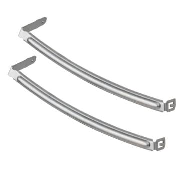 Imagem de DC61-02627A Barra de placa com sensor de umidade para secadora para peça de reposição Samsung (2 peças)