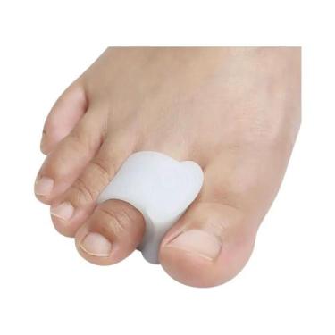 Imagem de Separadores De Dedos Em Gel De Silicone Macio 2 Peças Corretor De Dedo