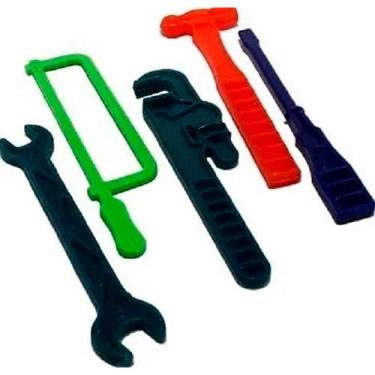 Imagem de Kit 50 Mini Ferramentas Brinquedo Infantil Lembrancinha - VENDEU BEM