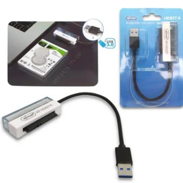 Imagem de Cabo Adaptador Conexão Usb 3.0 Entrada Sata Kp-hd 827/a