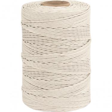 Imagem de Corda Multifilamento Trançada 5,0mm 4,5kg 297 Metros Branca