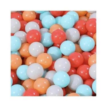 Imagem de Bola De Onda Colorida E Macia Ecológica Para Piscina E Oceano 100PCS B