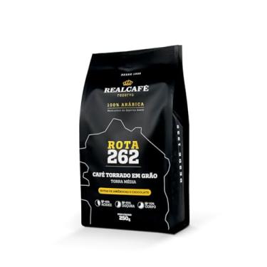 Imagem de REALCAFÉ RESERVA | CAFÉ ESPECIAL ROTA 262 | TORRADO EM GRÃOS | TORRA MÉDIA | 100% ARÁBICA | PONTUAÇÃO 86,00 | 250G