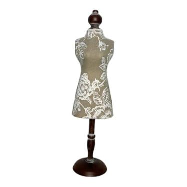 Imagem de UGPLM Suporte para exibição de colar, manequim para vestido feminino, portátil, estável, multiuso, para colar, corpo de manequim para cômoda, loja de varejo