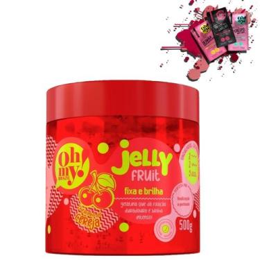 Imagem de Jelly Fruit Oh My! Cereja Fixa e Brilha 500gr