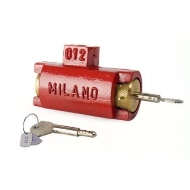 Imagem de Cadeado para Porta de Aço Polyforte Milano Tetra 69012