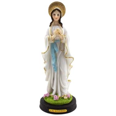 Imagem de Imagem Nossa Senhora De Lourdes Resina 22 Cm