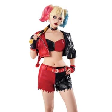 Imagem de OSIAS Fantasia feminina Quinn Cosplay, Quinn, M