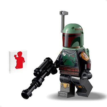 Imagem de LEGO Star Wars O Livro de Boba Fett Minifigure - Boba Fett com Armadura Beskar, Jet Pack e Blaster (75312) 2021