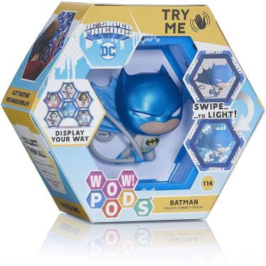 Imagem de WOW Pods Batman Metallic Swipe Light-Up DC Comics Super-herói