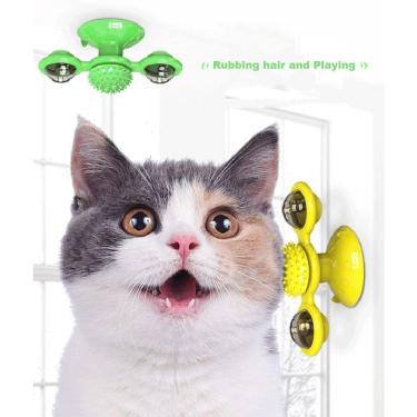 Imagem de Brinquedo Pet Moinho De Vento Girat Rio Gato