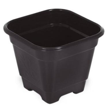 Imagem de Vaso De Plantas Quadrado Grande 30X30X29 Preto 25295