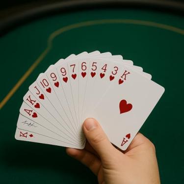 Imagem de Baralho Profissional 100% Plástico – Durável, Lavável e Perfeito para Jogos de Cartas