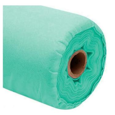 Imagem de TNT Verde Água em Rolo, 50 Metros x 1,40 Metros, Tecido Não Tecido para Decoração e Artesanato