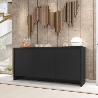 Imagem de Buffet Madrid 03 Portas 01 Gaveta Preto Casa D