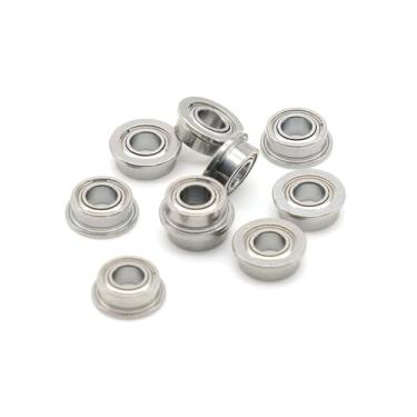 Imagem de 10 peças de rolamento de flange MF63ZZ ABEC-9 3X6X2,5 mm