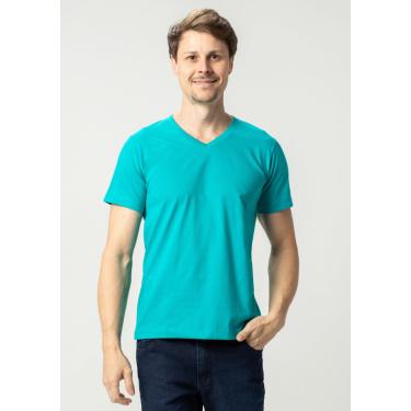 Imagem de Camiseta Pau a Pique Masculina Azul Turquesa