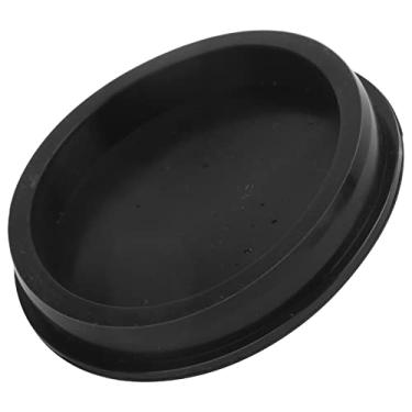 Imagem de Mingzhe Tambor de Língua de Borracha que Cobre a Parte Inferior Dos Jogadores de Handpan, Enfraquecidos Pelo Som, Preto (Furo interno de 75mm)