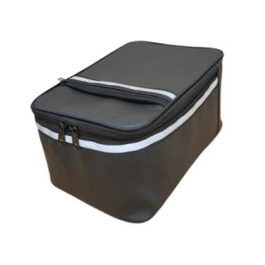 Imagem de harayaa Suporte de bicicleta traseiro, bolsa para porta-malas de bicicleta, à prova de chuva, fácil de instalar, bolsa para ciclismo, mountain bike, banco, 30cmx20cmx15cm