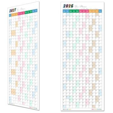 Imagem de Calendário de parede 2025, agenda mensal, calendário suspenso de 12 meses