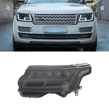 Imagem de Lâmpada esquerda direita LED luz diurna frontal LED conjunto de farol lâmpada de canto ampla compatível com Range Rover Executive 2013-2017