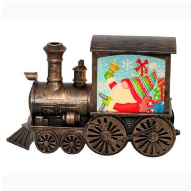 Imagem de Trenzinho Natalino Papai Noel com Luzes Sortido 15cm DRM2018 - COML BE