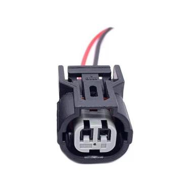 Imagem de Plug Conector 2 Vias Sensor Temperatura Água Honda Civic / Fit / New C
