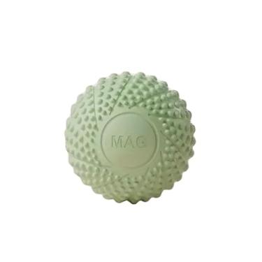 Imagem de 1 bola pequena de massagem de corpo inteiro – perfeita para as mãos, pernas, relaxamento dos pés, ioga e pilates – Presente ideal de autocuidado para homens e mulheres, verde