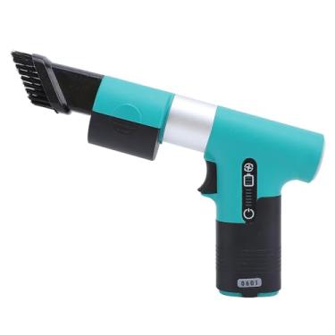 Imagem de Generic Espanador de Jato Elétrico, Ventilador Portátil de Sopro e Sucção, Ventilador de Jato Resistente para Exterior (Verde)