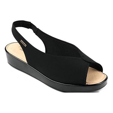 Imagem de Sandália Preta Modare Feminina Cod. 1107