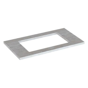 Imagem de Tampo P/ Balcão Cozinha Gabinete Cooktop 80x53cm Calcare - Henn