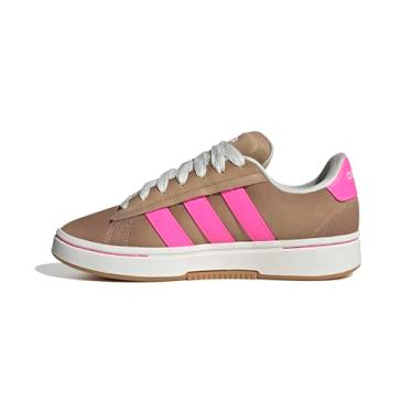 Imagem de adidas Grand Court Alpha 00s Tênis feminino, Arenito quente/rosa lúcido/branco, 38