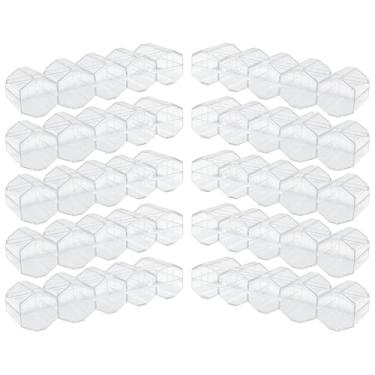 Imagem de Playzaic Bandeja de fichas de pôquer para fichas grandes de 43 mm – Suporte de chip de acrílico transparente com tampa – Organizador durável de grau de cassino para torneios e armazenamento de jogos