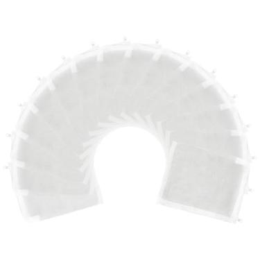 Imagem de AQUANEAT Sacos de mídia de filtro de aquário 15 peças sacos de malha extrafina de 100 mícrons com zíper de plástico para carvão ativado (14 cm x 20 cm)