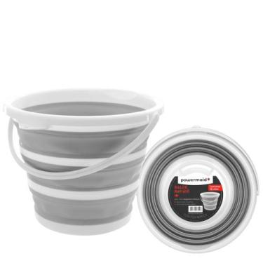 Imagem de Balde Retratil 10 litros Dobravel Multiuso Com Alça - CAMESA