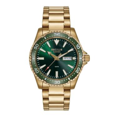 Imagem de Relógio Seculus Masculino Ref: 44237gpsvda7 Automático Dourado