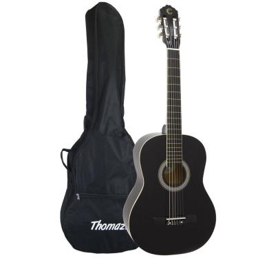Imagem de Violão Clássico TCG 200 Preto com Capa Cordoba