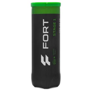 Imagem de Bola De Tênis Fort Stage 1 Tubo Com 3 Bolas