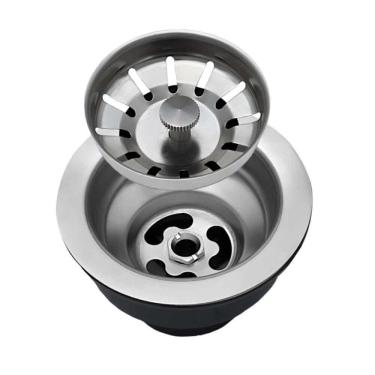 Imagem de Válvula Ghelplus Inox Para Cubas E Pias 3.½’’ Plus