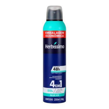 Imagem de Desodorante Aerosol Antitranspirante Herbíssimo Blue Ice 250ml - HERBI