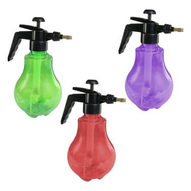 Imagem de Borrifador de Pressão Manual, 1,6 Litros, Plástico Roxo, vermelho Ou Verde Pulverizador para Plantas e Limpeza