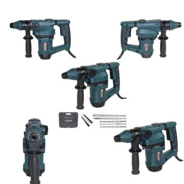 Imagem de Martelete Rotativo Rompedor 1600W SDS Plus Profissional - Knakasaki, 2