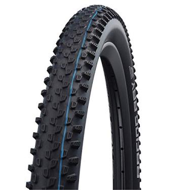 Imagem de SCHWALBE - Racing Ray XC Race pneu de bicicleta dobrável sem câmara de ar | 73 x 5 cm | Evolution Line, Super Ground, Addix SpeedGrip | Preto