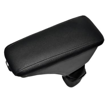 Imagem de Encosto Apoio De Braço Central Com Porta Objetos Para Novo Onix 2021 Em diante (Preto - Costura Preta)