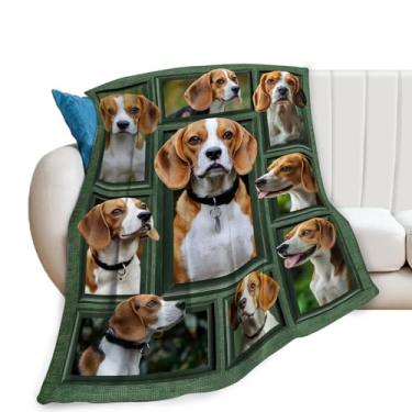 Imagem de Cobertor Beagle, Cobertor Beagles, Presentes de Cachorro, Cobertores de Lã de Flanela para Homens Meninos Mulheres Amantes Adultos Roupa de Cama Macia Presente para Sofá-Cama Escritório Decoração de