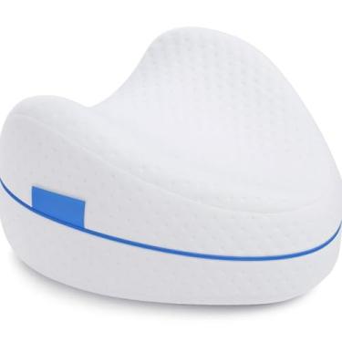 Imagem de Travesseiro Ergonômico de Joelhos Viscoelástico de Memória para Pernas – Alívio e Conforto Noturno | Storeasy