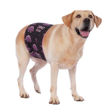 Imagem de LovinPet Colete de ansiedade para cães, envoltório de barriga calmante para cães, casaco de ansiedade ajustável, capa abdominal anti-lamber, envoltório de pressão e alternativa de cone, ajuda durante